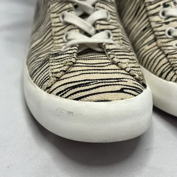 Camper Sneaker Women's Size 9 Zebra Imar Copa Canvas Animal Print Tiger Hi Top - Picture 5 of 15